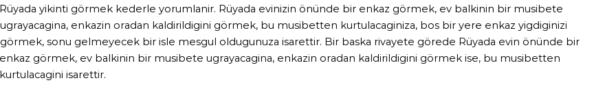 Derleme2'e Göre Rüyada Yıkıntı Görmek