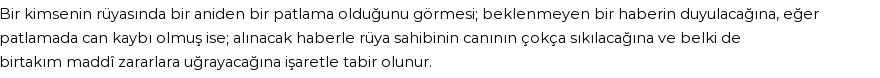 Diyanet'e Göre Rüyada İnfilak Görmek