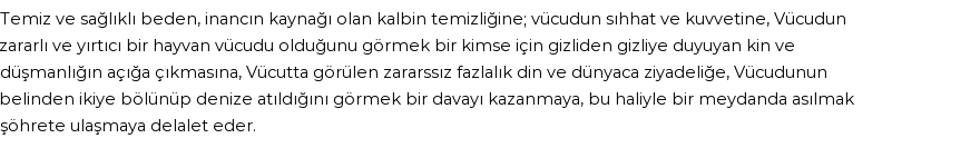 İhya'ya Göre Rüyada İnsan Vücudu Görmek