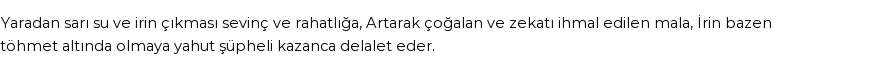 İhya'ya Göre Rüyada İrin Görmek