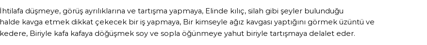 İhya'ya Göre Rüyada Kavga Etmek Görmek