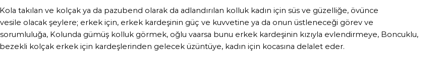 İhya'ya Göre Rüyada Kolluk Görmek