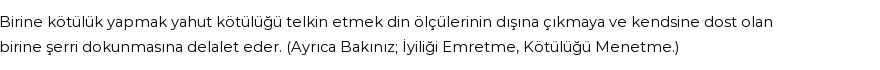 İhya'ya Göre Rüyada Kötülük Görmek