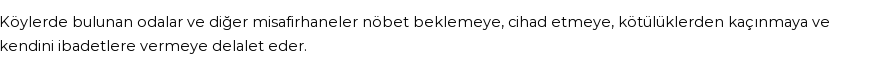 İhya'ya Göre Rüyada Misafirhane Görmek