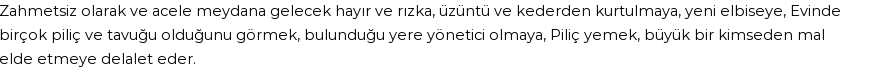 İhya'ya Göre Rüyada Piliç Görmek