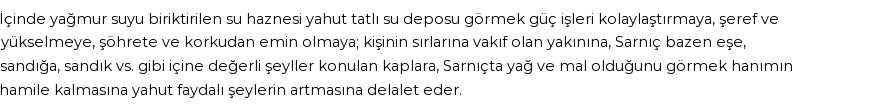 İhya'ya Göre Rüyada Sarnıç Görmek