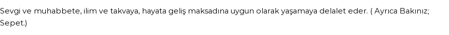 İhya'ya Göre Rüyada Sepet Örücüsü Görmek