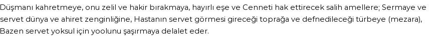 İhya'ya Göre Rüyada Servet Görmek