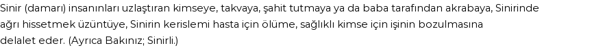 İhya'ya Göre Rüyada Sinir Görmek