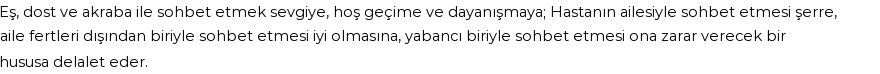 İhya'ya Göre Rüyada Sohbet Görmek