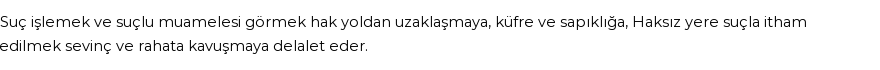 İhya'ya Göre Rüyada Suç, Suçlu Görmek