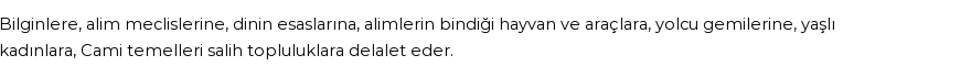 İhya'ya Göre Rüyada Temel Görmek