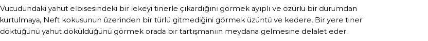 İhya'ya Göre Rüyada Tiner Görmek