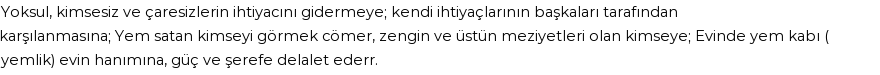 İhya'ya Göre Rüyada Yem Görmek