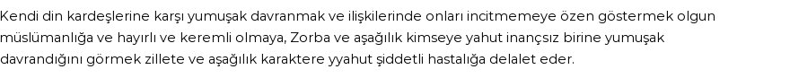 İhya'ya Göre Rüyada Yumuşak Huylu Görmek