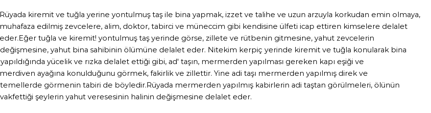 Nablusi'ye Göre Rüyada Yontulmuş Ve Oyulmuş Taş Görmek