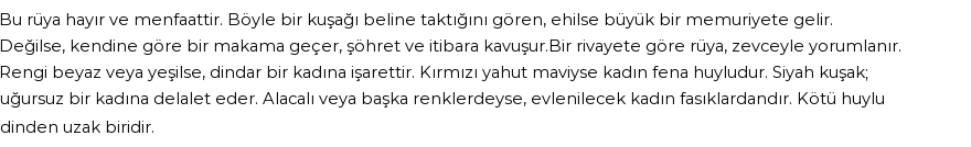 Seyyid Süleyman'a Göre Rüyada İpek Kuşak Ve Kemer Görmek