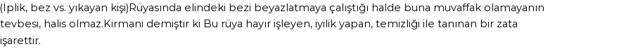 Seyyid Süleyman'a Göre Rüyada Kassar Görmek