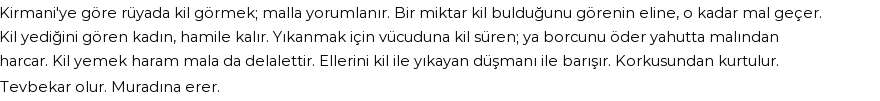 Seyyid Süleyman'a Göre Rüyada Kıl Görmek