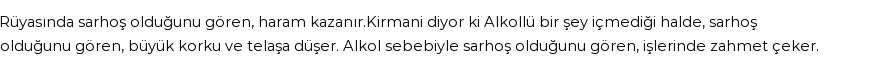 Seyyid Süleyman'a Göre Rüyada Sarhoşluk Görmek